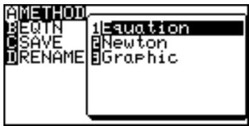 SHARP EL-9900 - Three Analysis Methods: Equation, Newton, and Graphic - 1