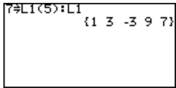 SHARP EL-9900 - Normal List Operations - 5