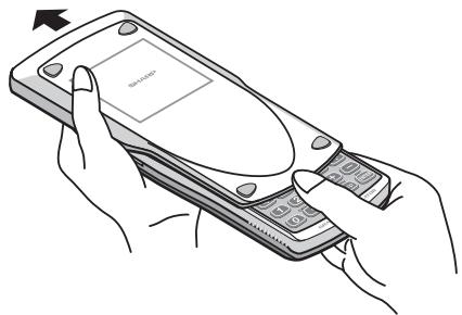 SHARP EL-9900 - Using the Hard Cover - 1
