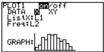 SHARP EL-9900 - Graphing the statistical data (Histogram) - 2