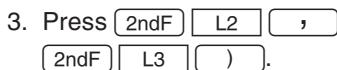 SHARP EL-9900 - Statistical evaluations available under the C CALC menu - 4