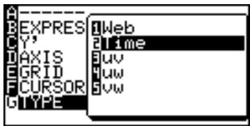 SHARP EL-9900 - Example 1: n -based Graphing (Time) - 1