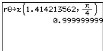 SHARP EL-9900 - r  x(r  x(r coordinate,  coordinate) - 1