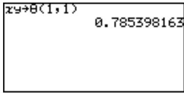 SHARP EL-9900 - 4xy→θ( xy→0(x coordinate, y coordinate) - 1