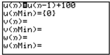 SHARP EL-9900 - Example 3: n-1 -based Graphing (Web) - 2