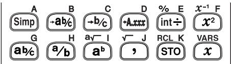 SHARP EL-9900 - Math Function Keys - 1