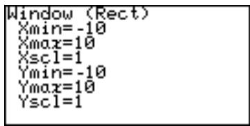 SHARP EL-9900 - Rectangular coordinate system - 1