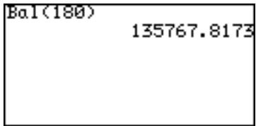 SHARP EL-9900 - Bal ( Bal (number of payments [, decimal place to round]) - 1