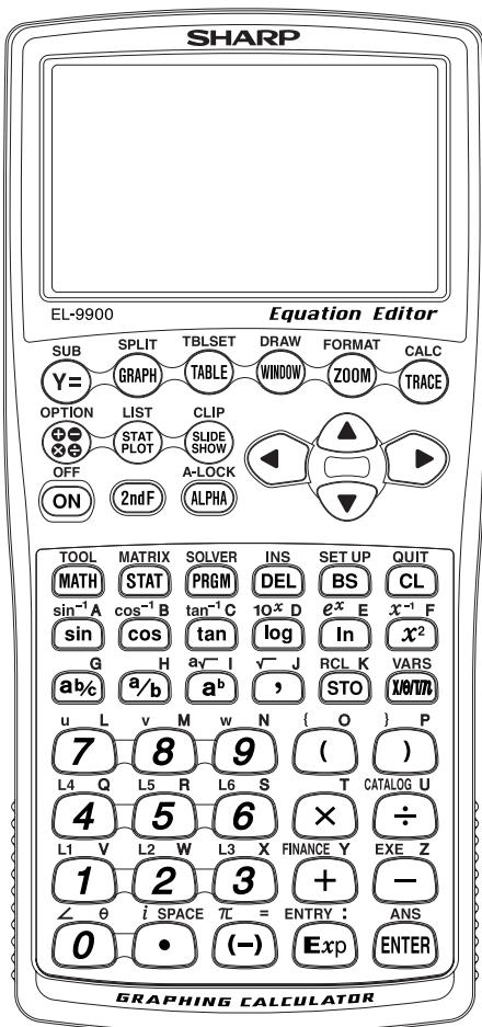 SHARP EL-9900 - Advanced Mode (Default mode) - 1