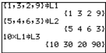 SHARP EL-9900 - Normal List Operations - 1
