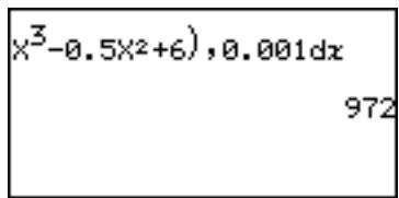 SHARP EL-9900 - 06J equation,lower limit,upper limit [,tolerance]dx - 1