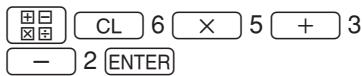 SHARP EL-9900 - Example - 1