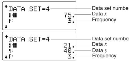 SHARP EL-W506/W516/W546 - Data correction - 1