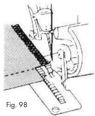 SILVERCREST SON 90 A1 OVERLOCK SEWING MACHINE - Inner corners - 2