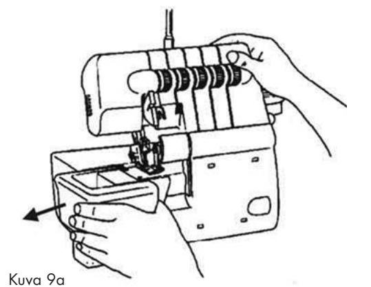 SILVERCREST SON 90 A1 OVERLOCK SEWING MACHINE - Lankatelineen säätö - 1