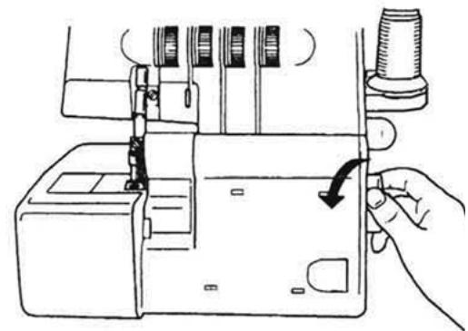SILVERCREST SON 90 A1 OVERLOCK SEWING MACHINE - Ρύθμιση του δέντρου νήματος - 2