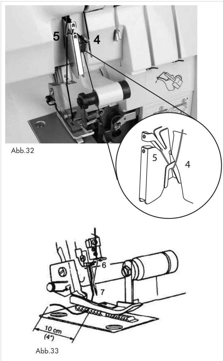 SILVERCREST SON 90 A1 OVERLOCK SEWING MACHINE - Hinweis: - 3