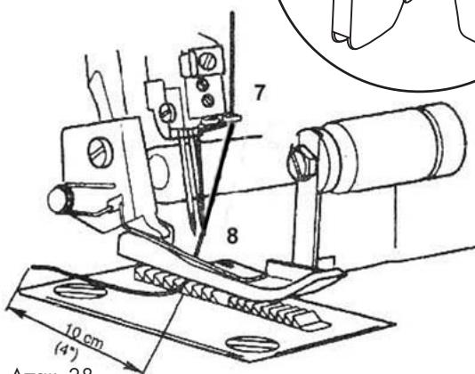 SILVERCREST SON 90 A1 OVERLOCK SEWING MACHINE - ① Υπόδειξη: - 6