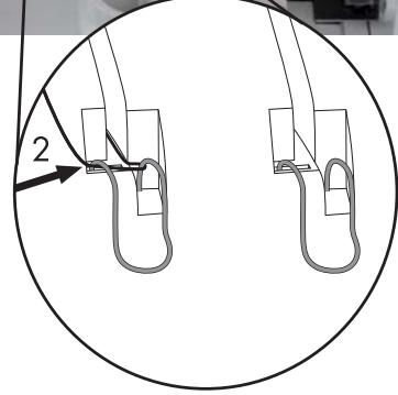 SILVERCREST SON 90 A1 OVERLOCK SEWING MACHINE - ① Υπόδειξη: - 3