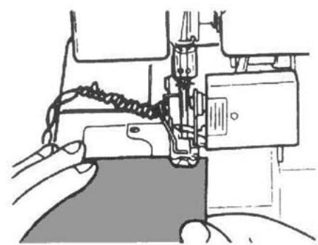 SILVERCREST SON 90 A1 OVERLOCK SEWING MACHINE - Binding-off and sample sewing - 1