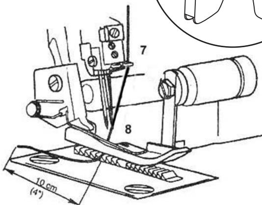 SILVERCREST SON 90 A1 OVERLOCK SEWING MACHINE - i Hinweis: - 5