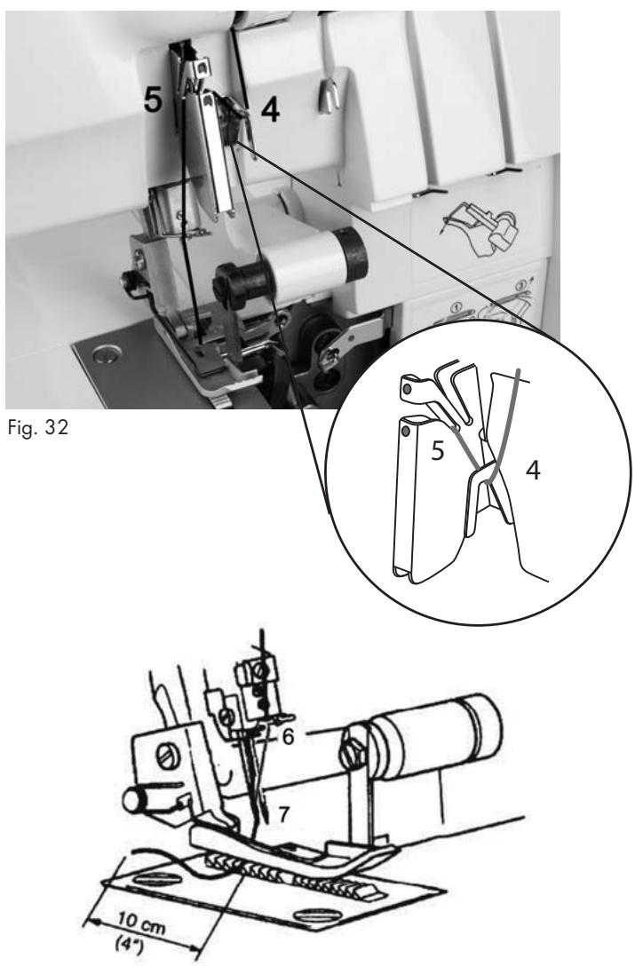 SILVERCREST SON 90 A1 OVERLOCK SEWING MACHINE - Note: - 5