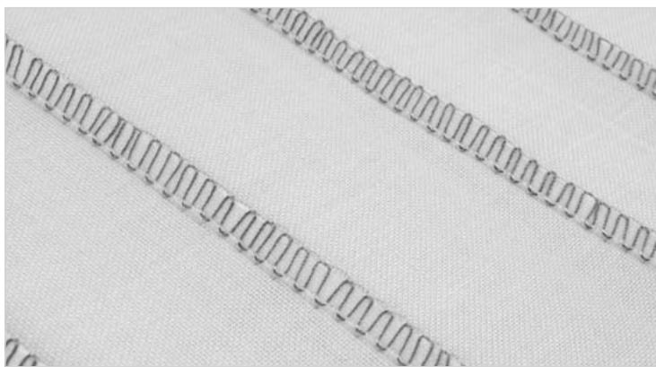 SILVERCREST SON 90 A1 OVERLOCK SEWING MACHINE - Pin tucks - 1