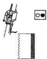 SILVERCREST SON 90 A1 OVERLOCK SEWING MACHINE - Tietoja neuloista - 1