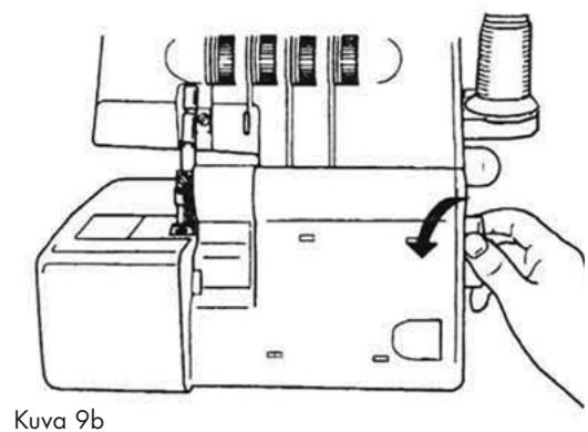 SILVERCREST SON 90 A1 OVERLOCK SEWING MACHINE - Lankatelineen säätö - 2
