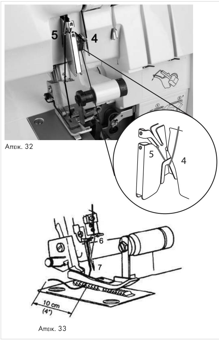 SILVERCREST SON 90 A1 OVERLOCK SEWING MACHINE - Δοκιμαστική λειτουργία - 1
