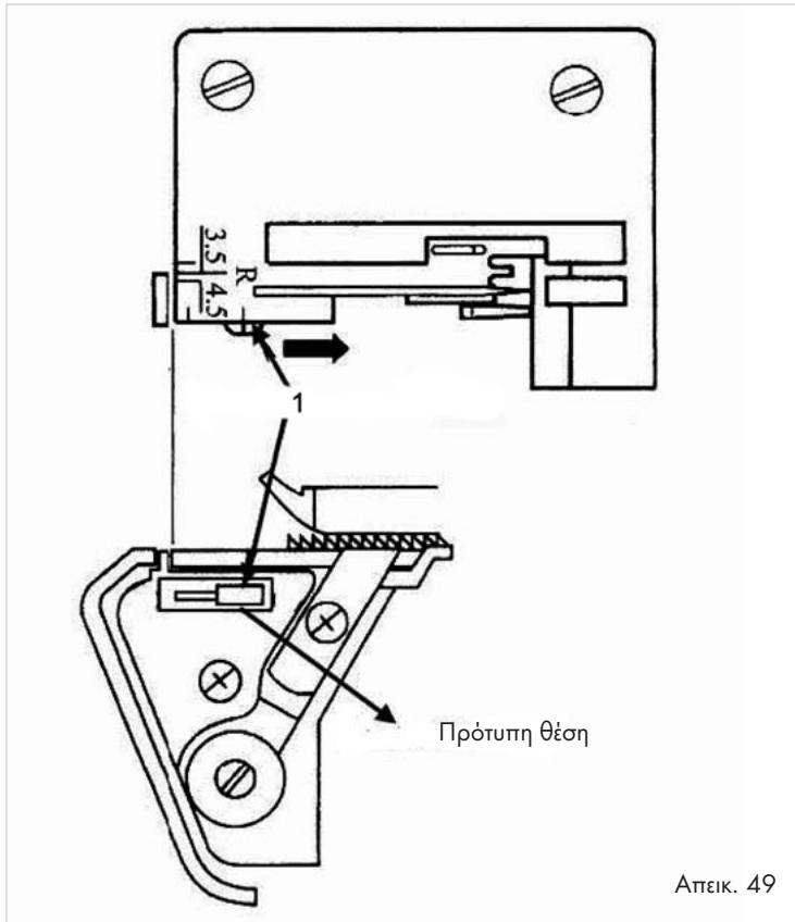 SILVERCREST SON 90 A1 OVERLOCK SEWING MACHINE - ① Υπόδειξη: - 1