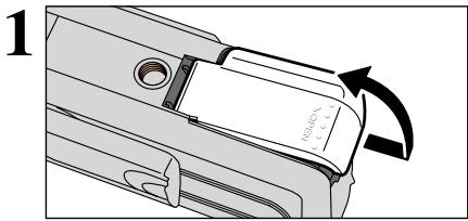 FUJIFILM A340 - How to use the batteries - 2