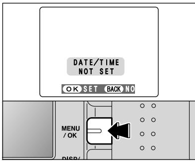 FUJIFILM A340 - SETTING THE DATE AND TIME - 1