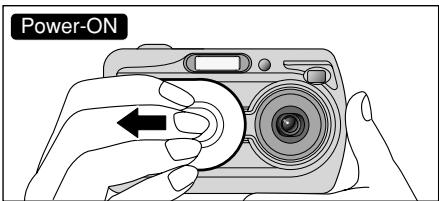 FUJIFILM A340 - TURNING ON AND OFF - 1
