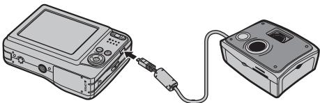 FUJIFILM AX250 - Raccordement de l'appareil photo - 1
