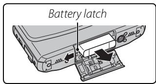 FUJIFILM FINEPIX REAL 3D W1 - Removing the Battery - 1