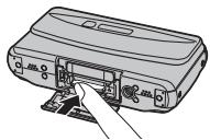 FUJIFILM FINEPIX REAL 3D W1 - Removing Memory Cards - 1