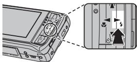 FUJIFILM FINEPIX REAL 3D W1 - Choose a flash mode. - 1