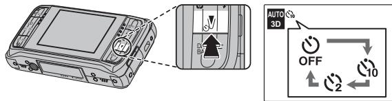 FUJIFILM FINEPIX REAL 3D W1 - Set the timer. - 1