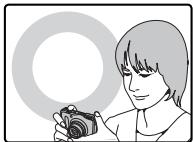 FUJIFILM FINEPIX F500EXR - Holding the Camera - 1