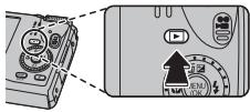 FUJIFILM FINEPIX F500EXR - Press the ▶ button. - 1