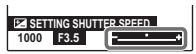 FUJIFILM FINEPIX F550EXR - The Exposure Indicator - 1