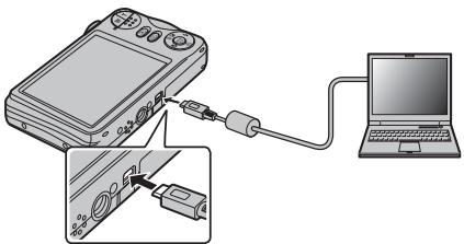 FUJIFILM FINEPIX JV200 - Connecting the Camera - 1