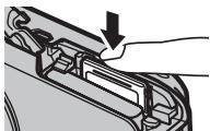 FUJIFILM FINEPIX JV200 - Removing the Battery and Memory Card - 2
