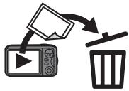 FUJIFILM FINEPIX JV200 - ■ Deleting Pictures - 1
