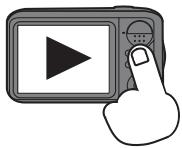 FUJIFILM FINEPIX JV200 - ■ Turning the Camera on in Playback Mode - 1