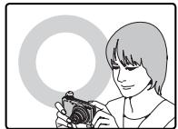 FUJIFILM FINEPIX T200 - Holding the Camera - 1
