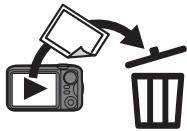FUJIFILM FINEPIX T200 - ■ Deleting Pictures - 1