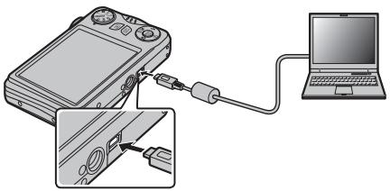 FUJIFILM FINEPIX T300 - Connecting the Camera - 1