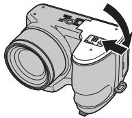 FUJIFILM FINEPIX S2900 - Close the battery-chamber cover. - 1